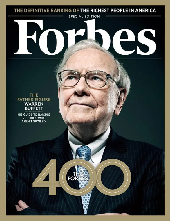 Forbes magazine cutout