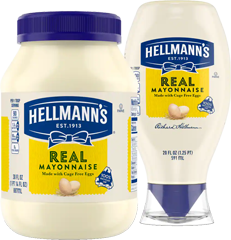 Hellmann's mayonnaise cutout
