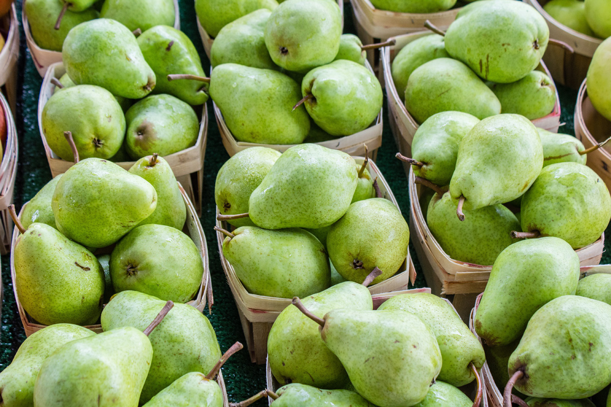 Historical pricing of pears in the the United States