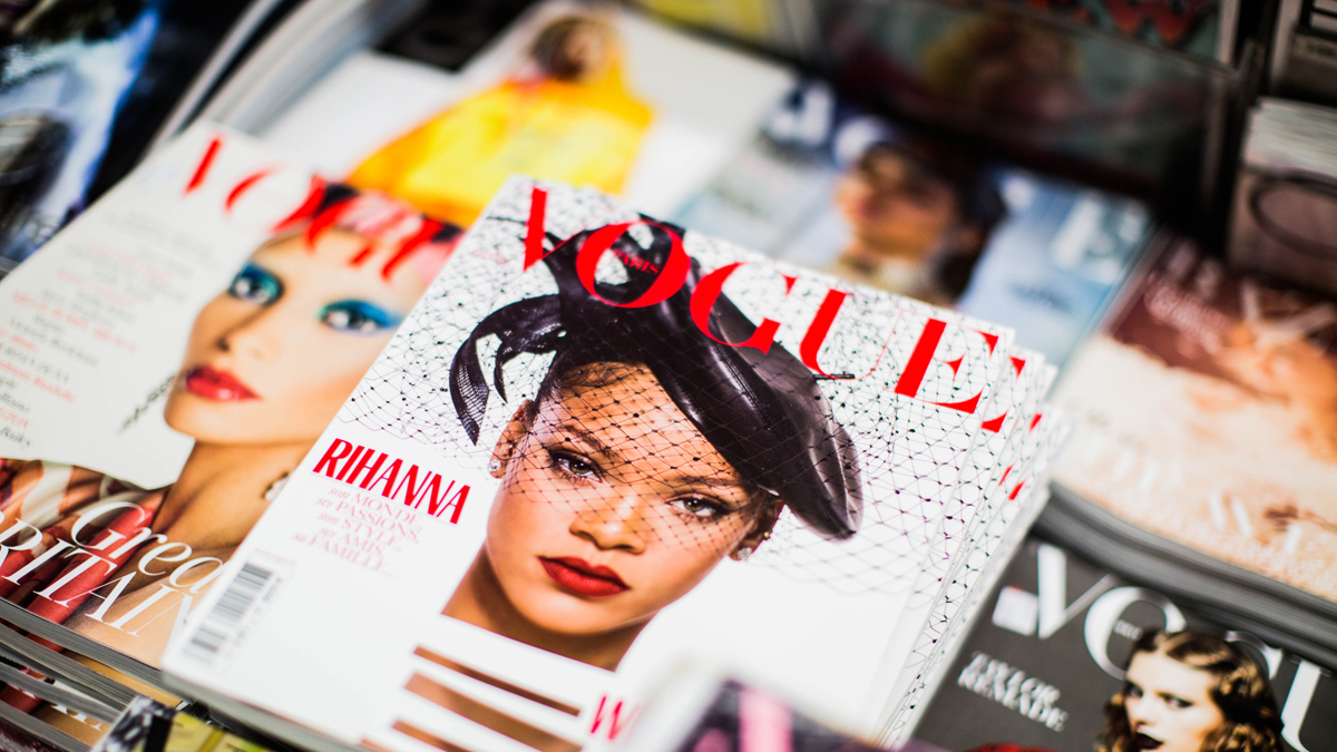 Historical pricing of VOGUE magazine in the the United States